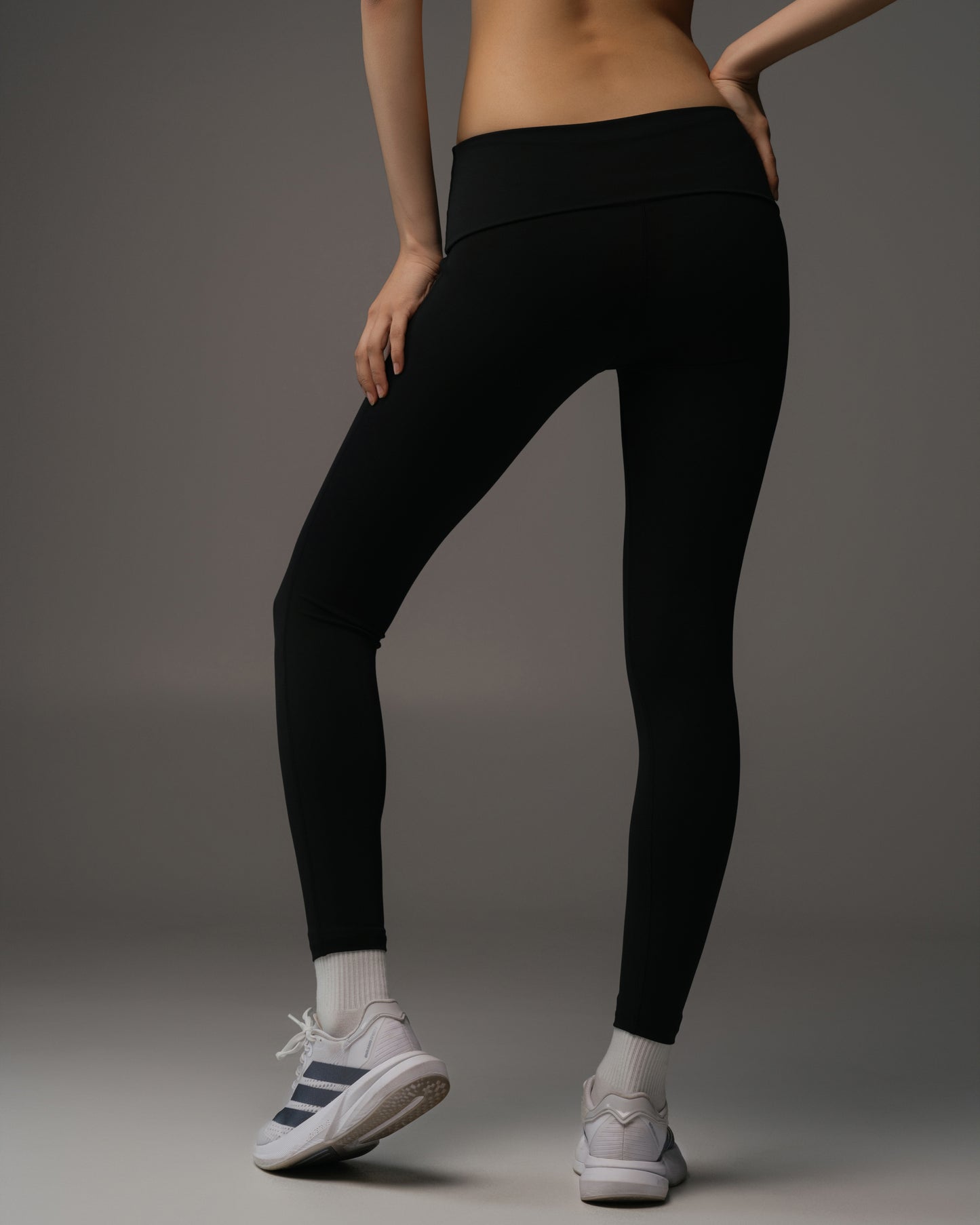 Foldover-Waist Edge Legging