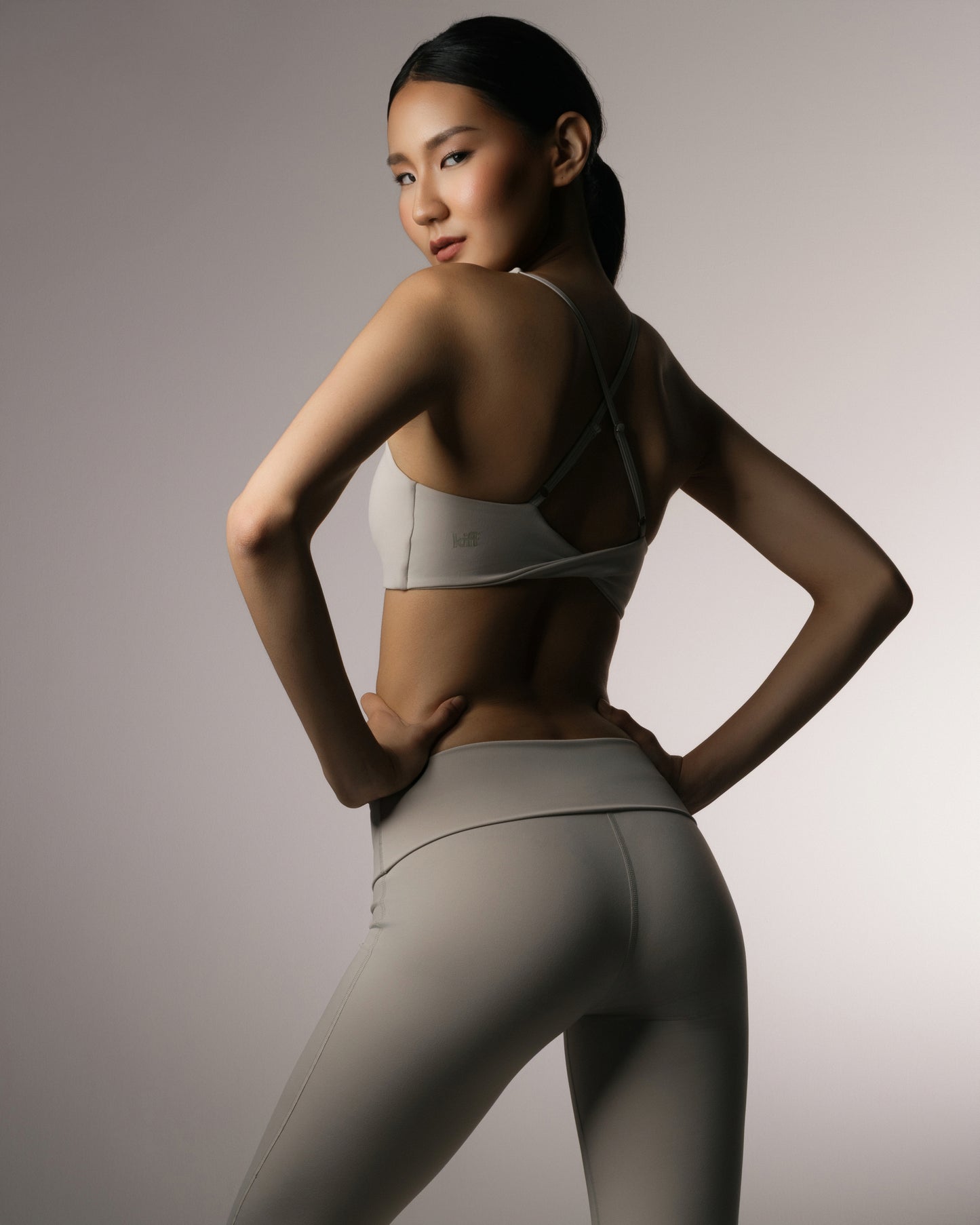 Foldover-Waist Edge Legging