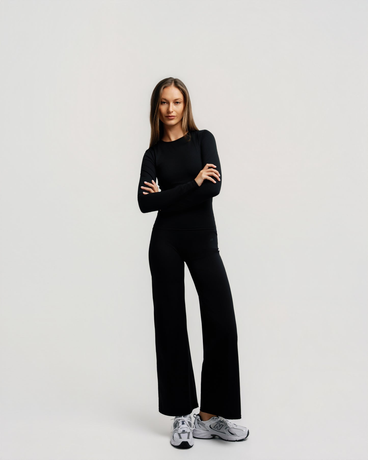 High-Waist Ease Wide Leg Pant