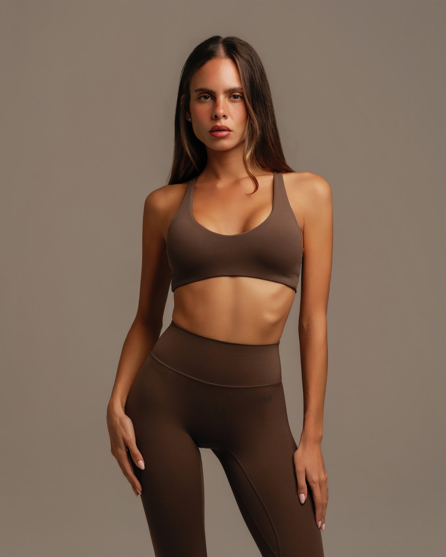 Glow Twist-Back Bra