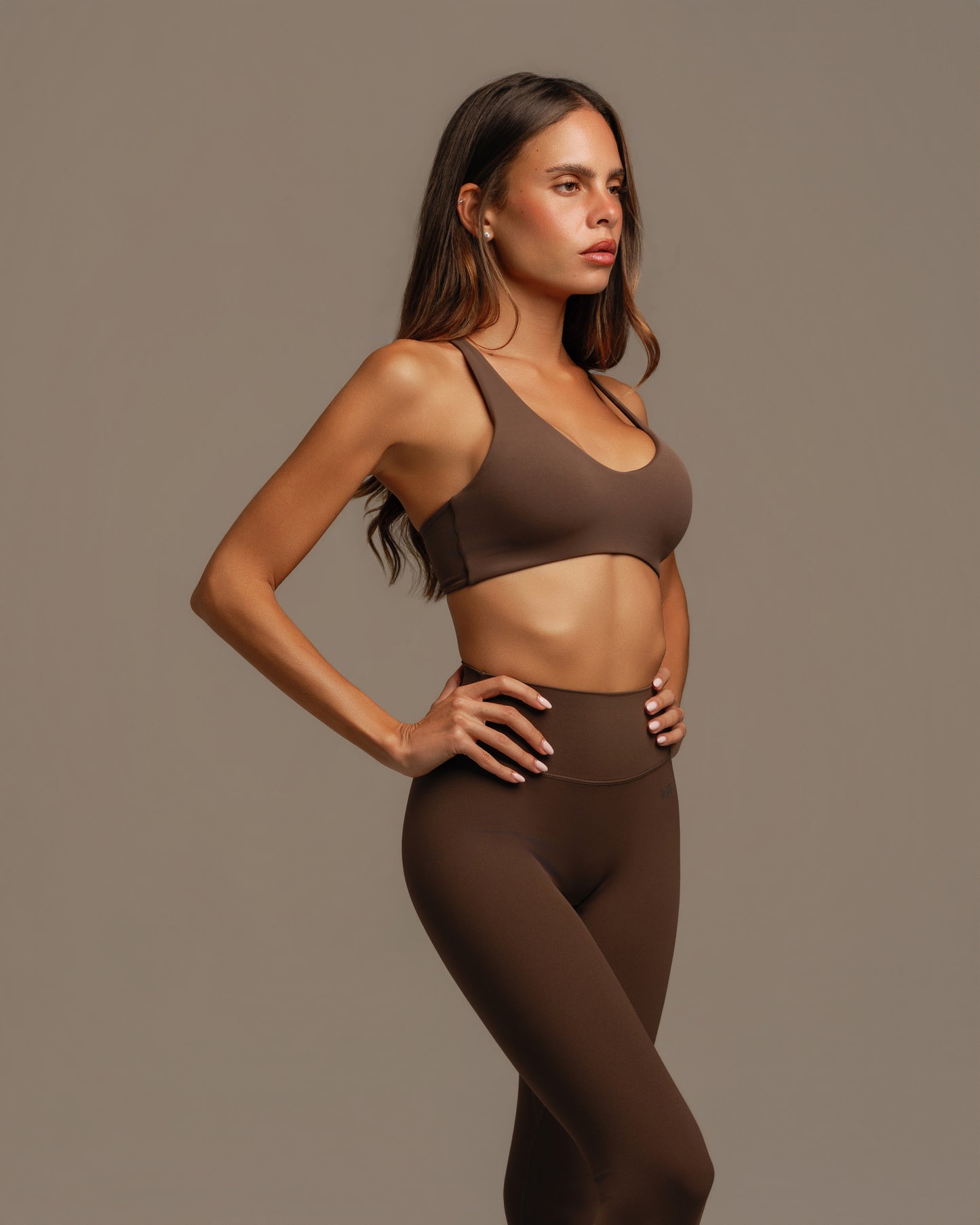 Glow Twist-Back Bra