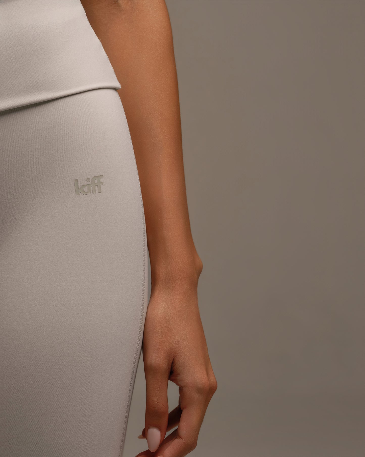 Foldover-Waist Edge Legging