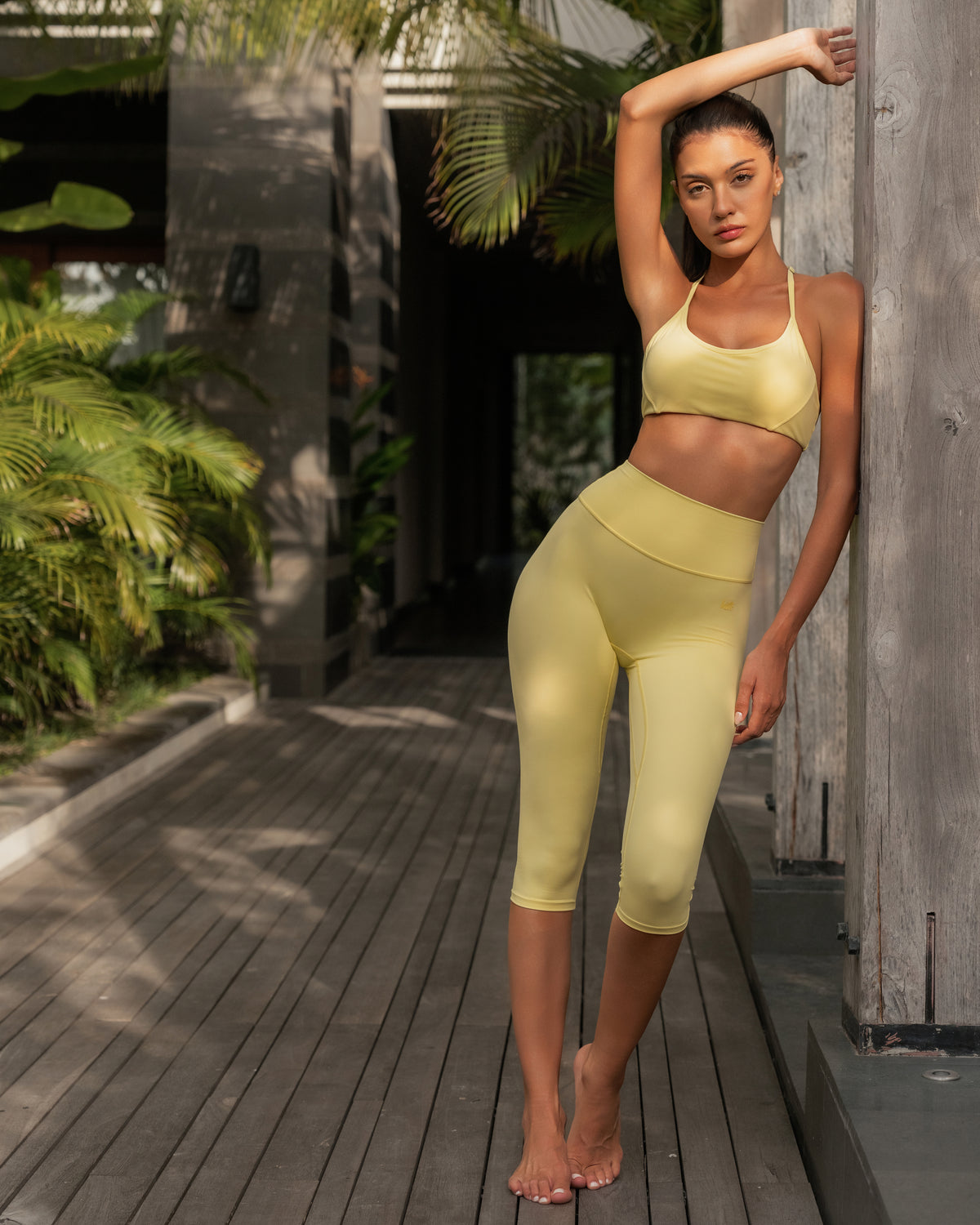 High-Waist Iconic Capri