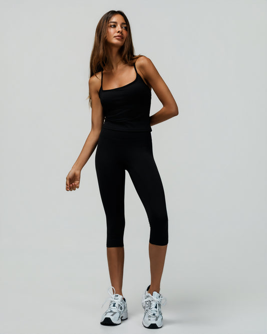 High-Waist Iconic Capri