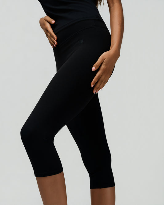 High-Waist Iconic Capri