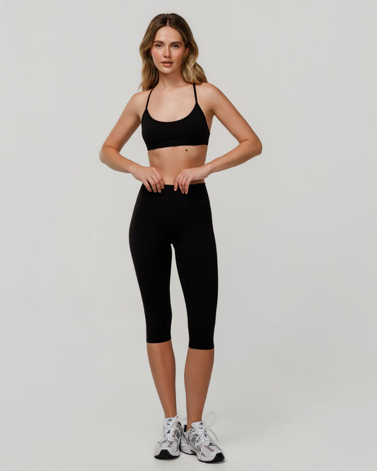 High-Waist Iconic Capri