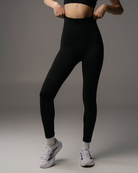 Foldover-Waist Edge Legging