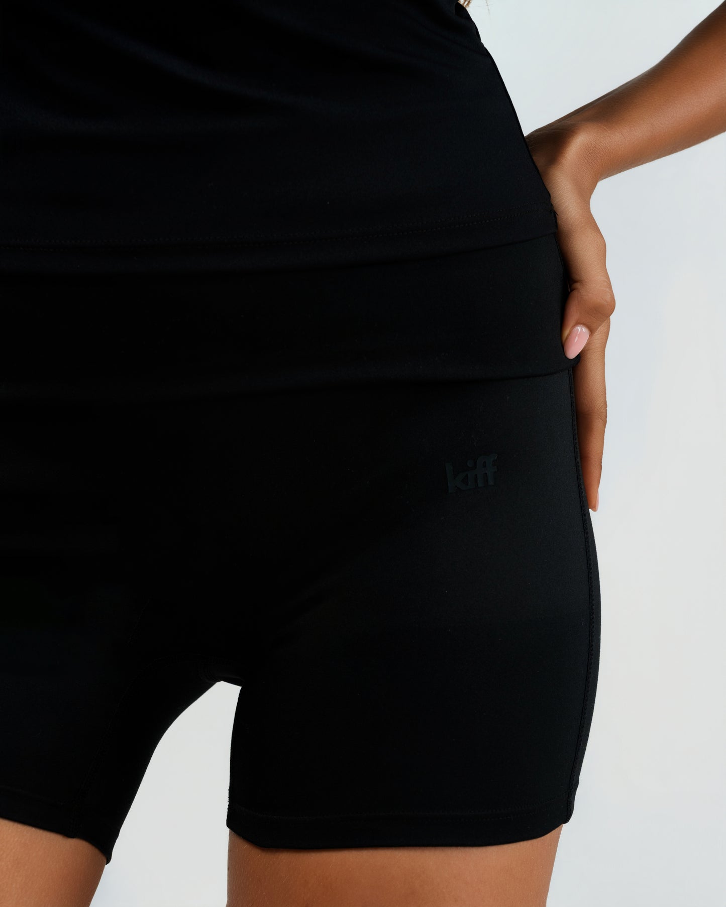 Foldover-Waist Motion Short